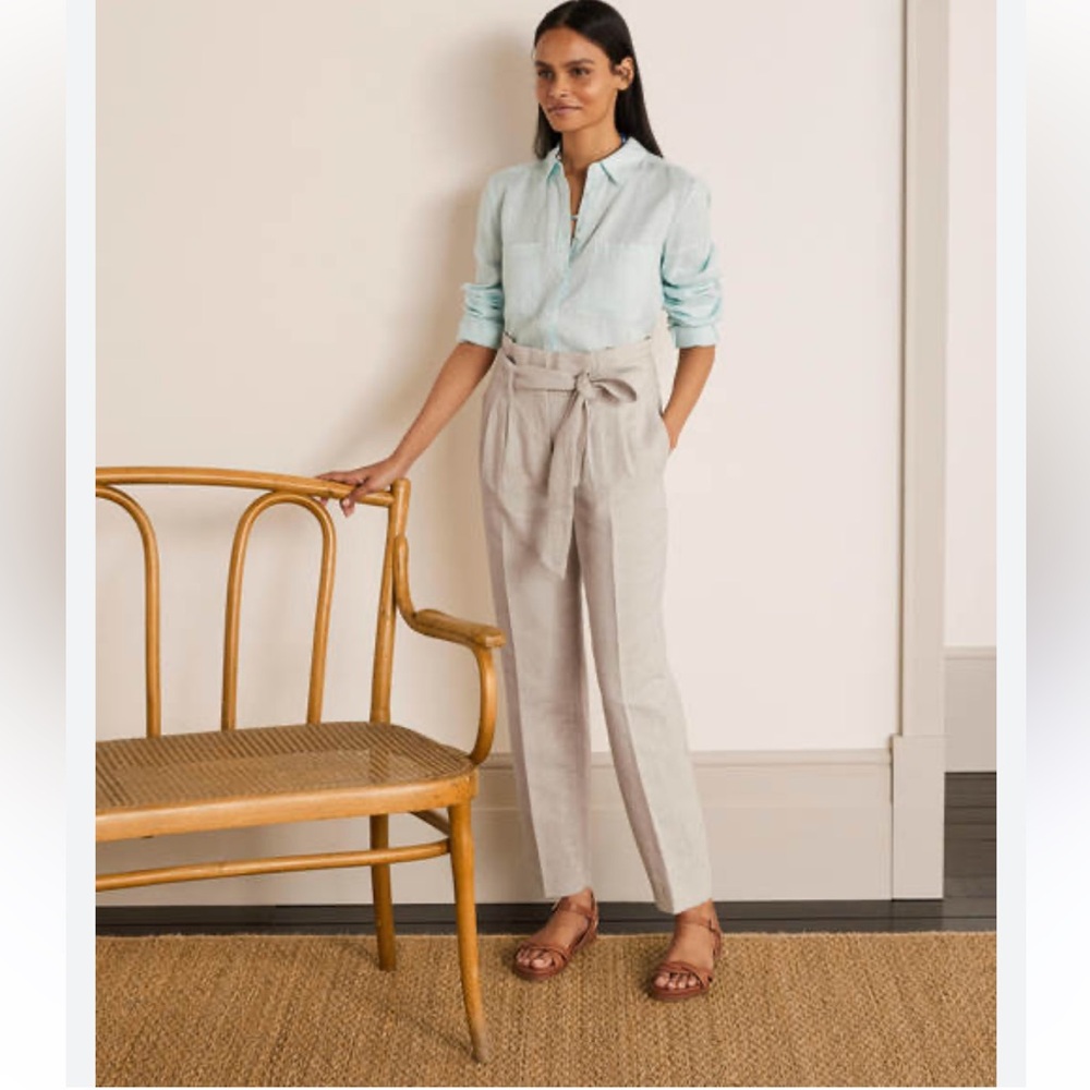 NWT Boden Paperbag Pants